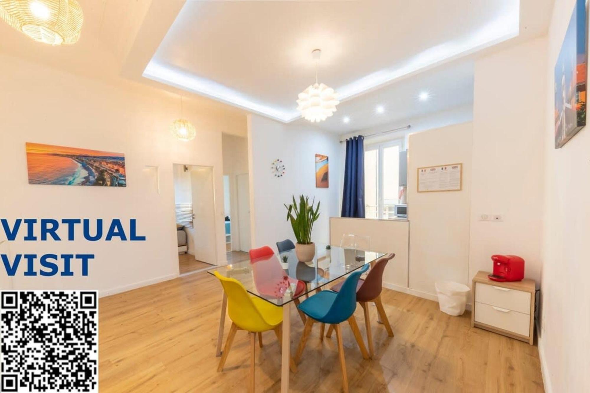 The Big Flat - Hypercentre - Car Park - Virtual Tour Apartment Nice Ngoại thất bức ảnh